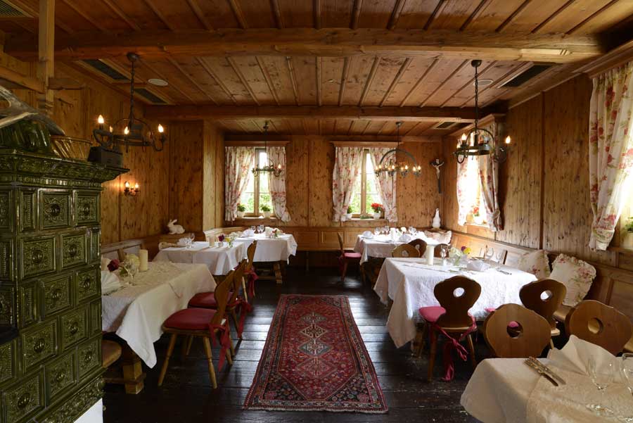 Limmerkuch‘l im Restaurant Limmerhof für Ihre Veranstaltungen Blick in die Limmerkuch‘l im Restaurant Limmerhof